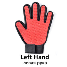 Load image into Gallery viewer, Hot Haustier Hund Katze Pflege Pinsel Handschuh Pet Haar Deshedding Kamm Pinsel Kätzchen Welpen Massage Waschen Pinsel Handschuh für Tier katze Hund