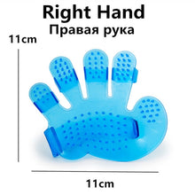 Load image into Gallery viewer, Hot Haustier Hund Katze Pflege Pinsel Handschuh Pet Haar Deshedding Kamm Pinsel Kätzchen Welpen Massage Waschen Pinsel Handschuh für Tier katze Hund
